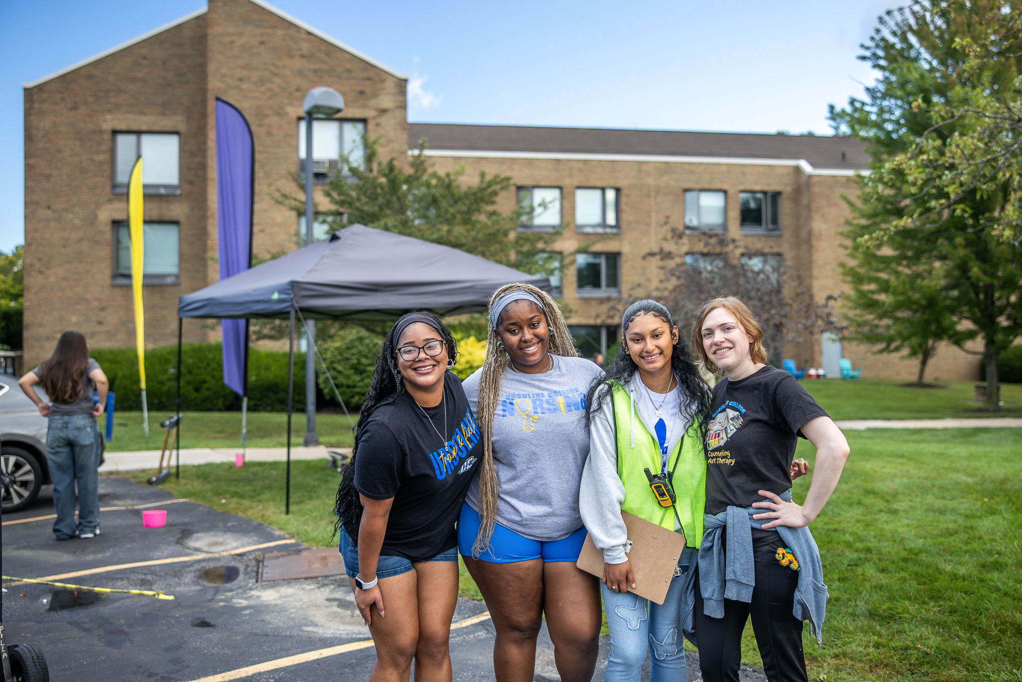 coat rack of white coats